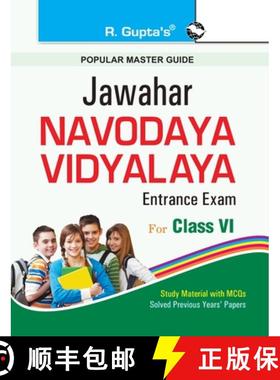 【3-4周达】Jawahar Navodaya Vidyalaya Entrance Exam for (6th) Class VI [9788178126760]