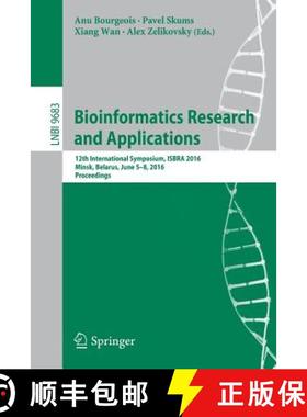 【3-4周达】Bioinformatics Research and Applications : 12th International Symposium, ISBRA 2016, Minsk... [9783319387819]