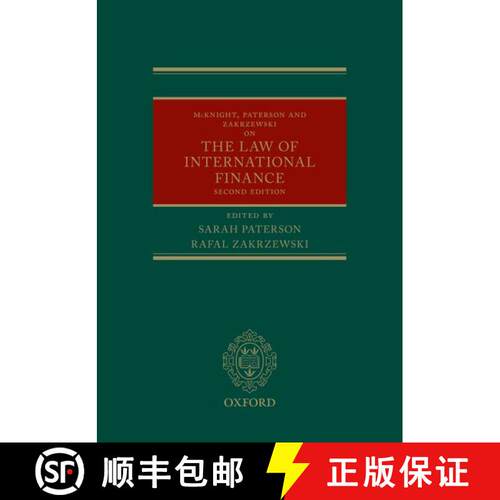 【3-4周达】精装 McKnight, Paterson, & Zakrzewski on the Law of International Finance [9780198725251]