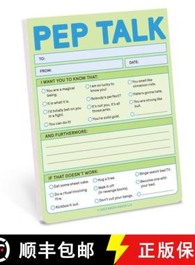 【3-4周达】Pep Talk Nifty Note Pad (Second Edition) [9781683494232]