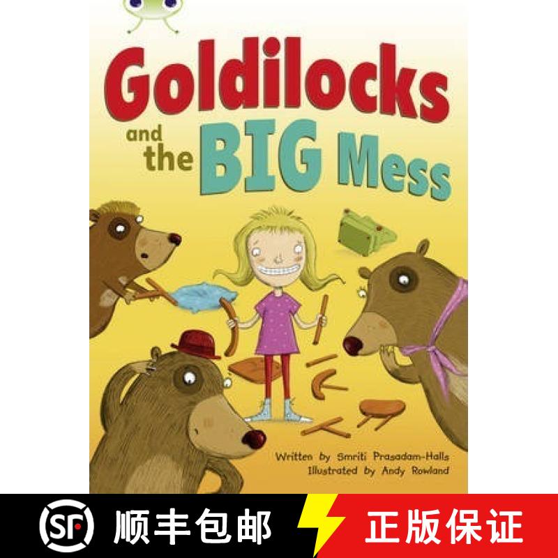 【2-3周达】Bug Club Guided Fiction Year 2 Orange A Goldilocks and The Big Mess: - Bug Club Orange A/1... [9780435143299]