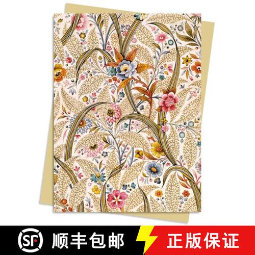 【3-4周达】William Kilburn: Marble End Paper Greeting Card Pack: Pack of 6 [9781804177464]