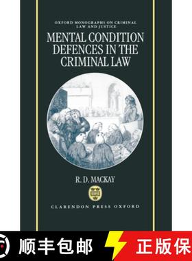 【3-4周达】Mental Conditions Defences in the Criminal Law [9780198259954]