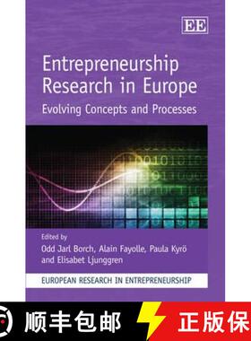 【3-4周达】精装 Entrepreneurship Research in Europe: Evolving Concepts and Processes: Evolving Concep... [9780857931740]