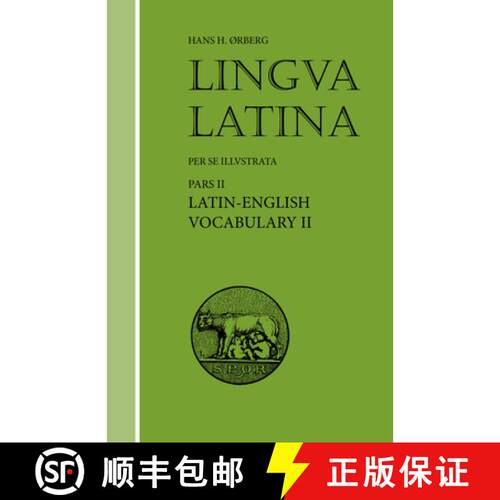 【3-4周达】Lingua Latina - Latin-English Vocabulary II: Roma Aeterna [9781585100521]