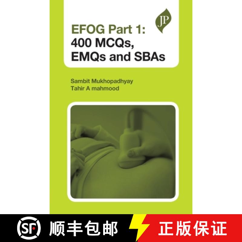 【2-3周达】EFOG Part 1: 400 MCQs, EMQs and SBAs [9781909836518]