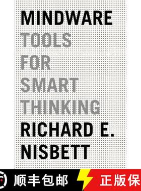 【3-4周达】Mindware: Tools for Smart Thinking [9780374536244]
