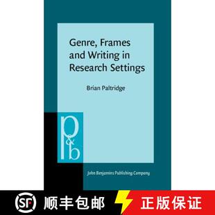 【3-4周达】精装 Genre, Frames and Writing in Research Settings [9789027250582]