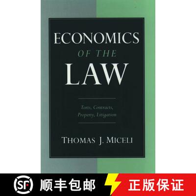 【3-4周达】精装 Economics of the Law: Torts, Contracts, Property and Litigation [9780195103908]