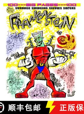 【3-4周达】Strange Swinging Sixties Supers: Frankenstein [9781329343627]