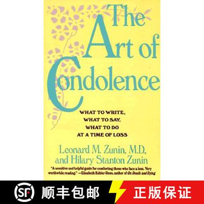 【3-4周达】The Art of Condolence: What to Write, What to Say, What to Do at a Time of Loss [9780060921668]