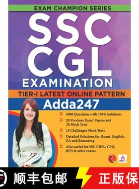 预订 TBD: SSC CGL EXAMINATION: TIER-1 LATEST ONLINE PATTERN [9789353339456]