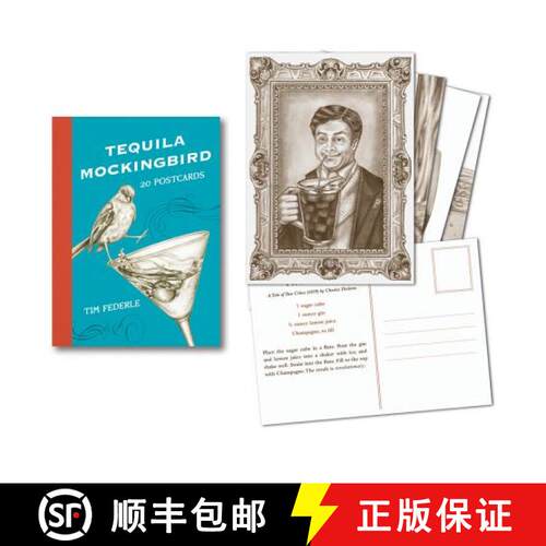 【3-4周达】Tequila Mockingbird: 20 Postcards [9780762492305]