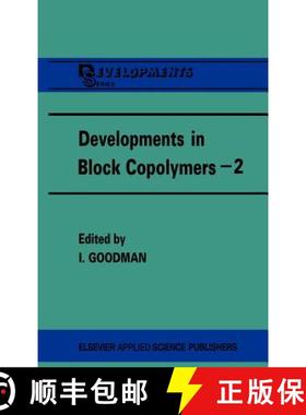 【3-4周达】Developments in Block Copolymers - 2 [9780853343721]