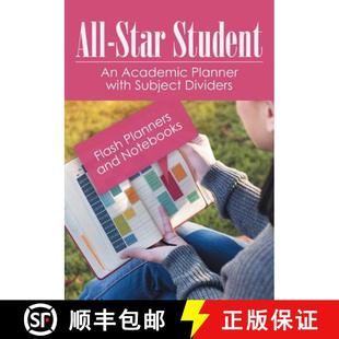 【3-4周达】All-Star Student - An Academic Planner with Subject Dividers [9781683777656]