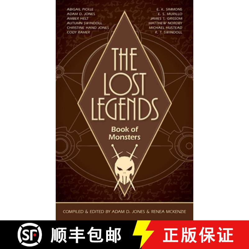 【3-4周达】The Lost Legends: Book of Monsters [9781953820044]