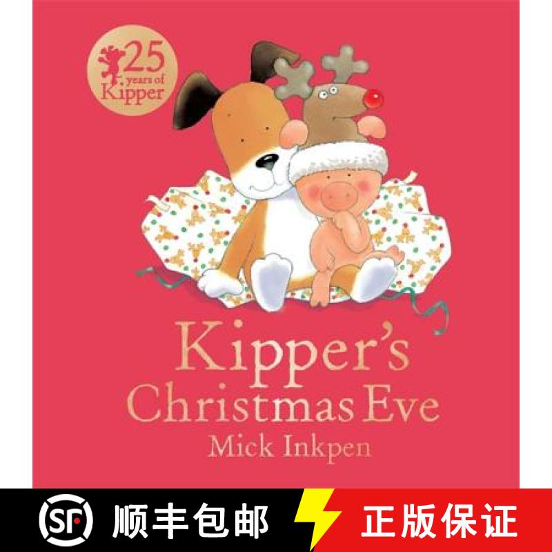 【3-4周达】Kipper's Christmas Eve Board Book: Board Book [9781444930290]