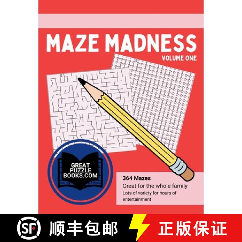 【3-4周达】Maze Madness Volume One [9781963597080]
