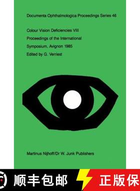 【3-4周达】Colour Vision Deficiencies VIII [9789401083997]