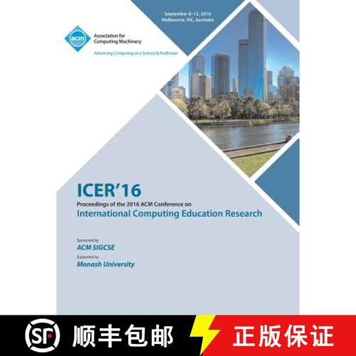 【3-4周达】ICER 16 2016 International Computing Education Research Conference [9781450346252]