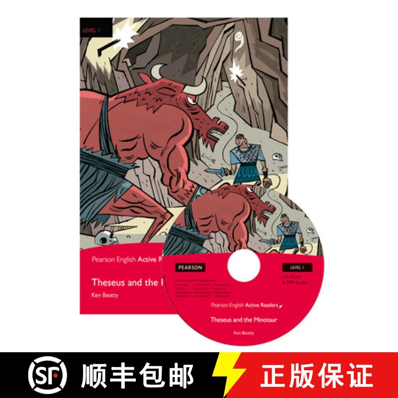 【3-4周达】Level 1: Theseus and the Minotaur Book and Multi-ROM with MP3 Pack: Industrial Ecology [Wi... [9781292121451]