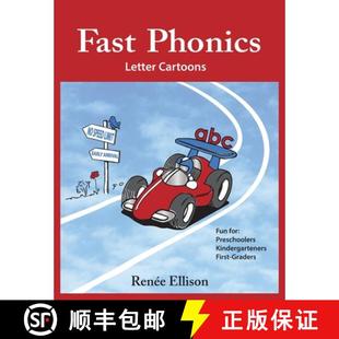 Phonics Fun Fast first 9780998789415 and Letter 3周达 preschoolers for Cartoons graders kindergartners