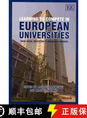 【3-4周达】Learning to Compete in European Universities [9781849804349]