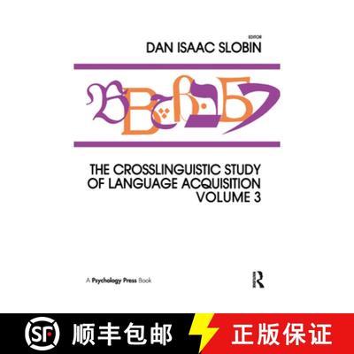 【3-4周达】The Crosslinguistic Study of Language Acquisition: Volume 3 [9780805801057]
