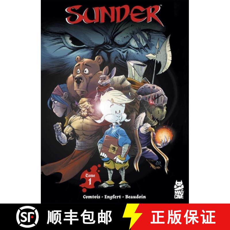 【3-4周达】Sunder -- Tome One: Small Beginnings [9781545817919]