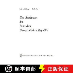 Das Bankwesen Republik 9783409453011 Demokratischen 4周达 Deutschen Der