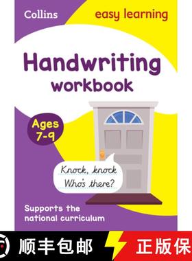 【3-4周达】Handwriting Workbook Ages 7-9: Prepare for School with Easy Home Learning [9780008151430]