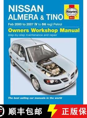 【3-4周达】Nissan Almera & Tino Petrol (Feb 00 - 07) Haynes Repair Manual: 00-07 [9781785213366]