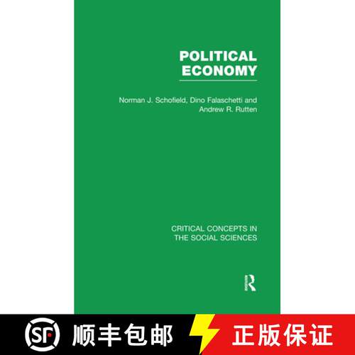 【3-4周达】精装 SCHOFIELD ET AL: POLITICAL ECON 4V [9780415576130]