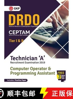 【3-4周达】Drdo Ceptam: Technician 'A' Tier I & II (Computer Operator & Programming Assistant) [9789389161793]