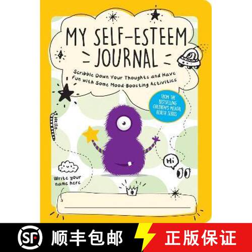 【3-4周达】My Self-Esteem Journal: Scribble Down Your Thoughts and Have Fun with Some Mood-Boosting A... [9781800077218]