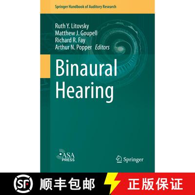 【3-4周达】精装 Binaural Hearing : With 93 Illustrations [9783030570996]