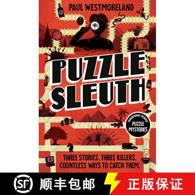 【3-4周达】Puzzle Sleuth: Mindbending Murder Puzzle Mysteries [An Interactive Book] [9780593837955]