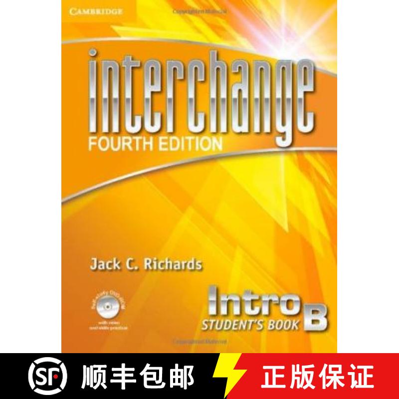 预订 Interchange Intro Student's Book B with Self-study DVD-ROM: - Interchange Intro Student's Book B... [9781107611559]