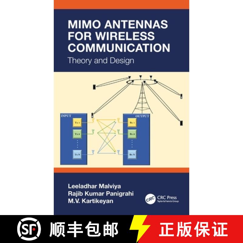 【3-4周达】MIMO Antennas for Wireless Communication : Theory and Design [9780367530471]