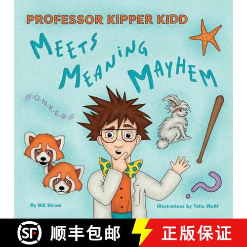 【3-4周达】Professor Kipper Kidd Meets Meaning Mayhem [9781959685258]
