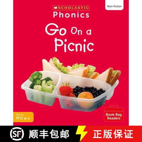 【3-4周达】Go on a Picnic (Set 3) Matched to Little Wandle Letters and Sounds Revised [9780702320804]