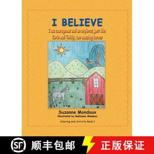 Teddy Explorer Just Believe Courageous 9781982222758 Amazing Horses and Carlo Like Two 4周达