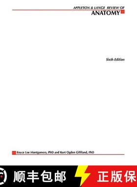 【3-4周达】Appleton & Lange's Review of Anatomy [9780071377270]