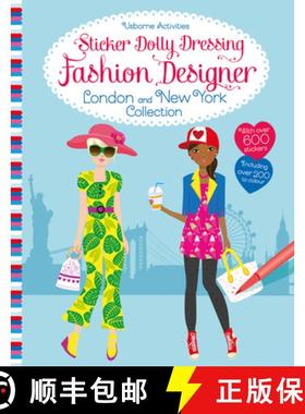 Sticker Dolly Dressing Fashion Designer London and New York Collection [9781474935937]