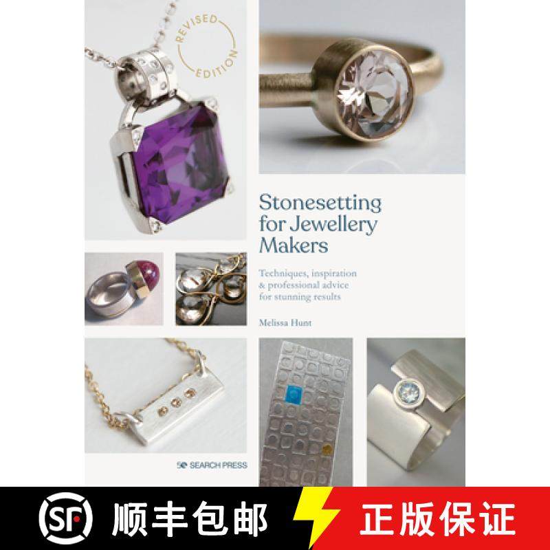 【3-4周达】Stonesetting for Jewellery Makers (New Edition): Techniques, Inspiration & Professional Ad... [9781800920859]