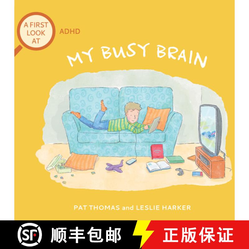 【3-4周达】My Busy Brain: A First Look at ADHD [9781728270852]