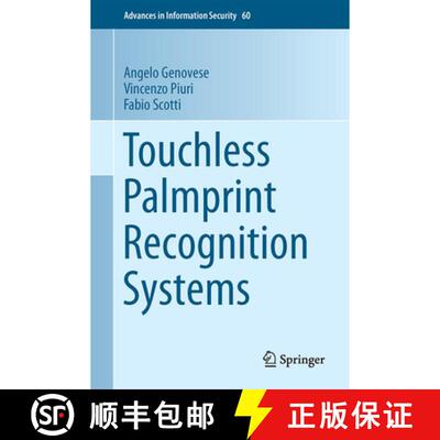 【3-4周达】精装 Touchless Palmprint Recognition Systems [9783319103648]