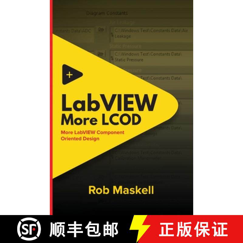 【3-4周达】LabVIEW - More LCOD: More LabVIEW Component Oriented Design [9780473659684]