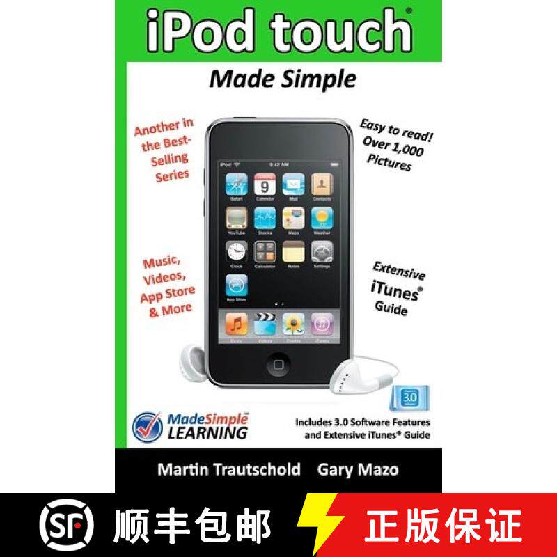 预订 iPod touch Made Simple: Includes 3.0 Software Features and Extensive iTunes(tm) Guide [9781439255254]