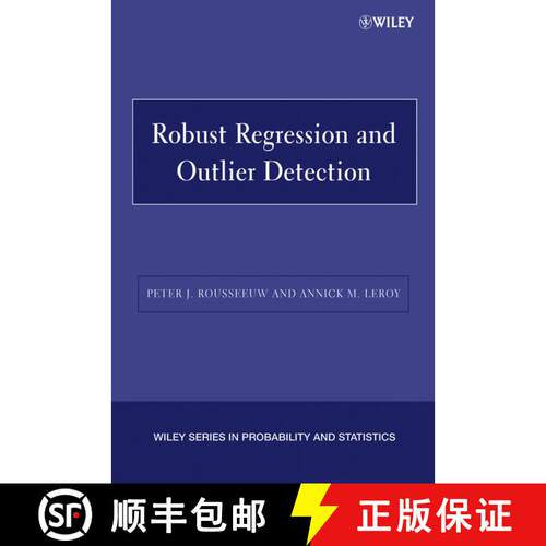 【3-4周达】Robust Regression And Outlier Detection [Wiley统计学] [9780471488552]